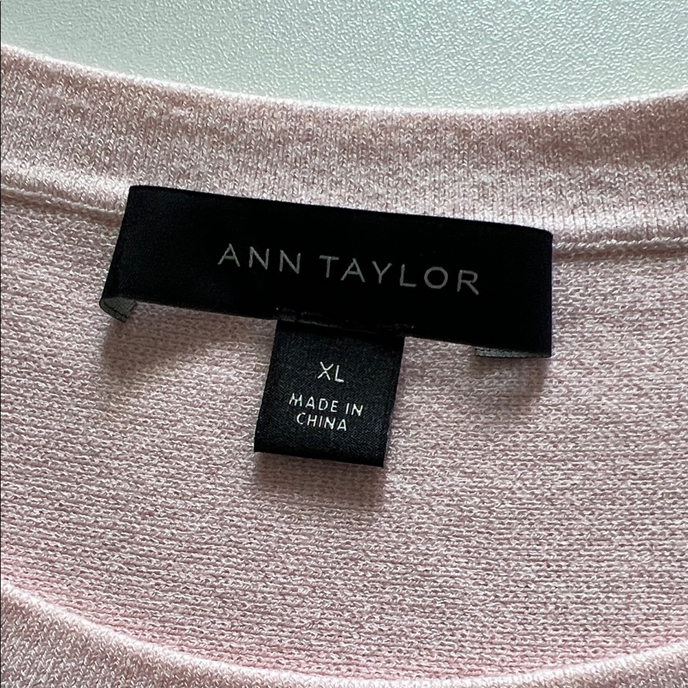 Ann Taylor Blush Pink Sleeveless Tank Top - Picture 5 of 12